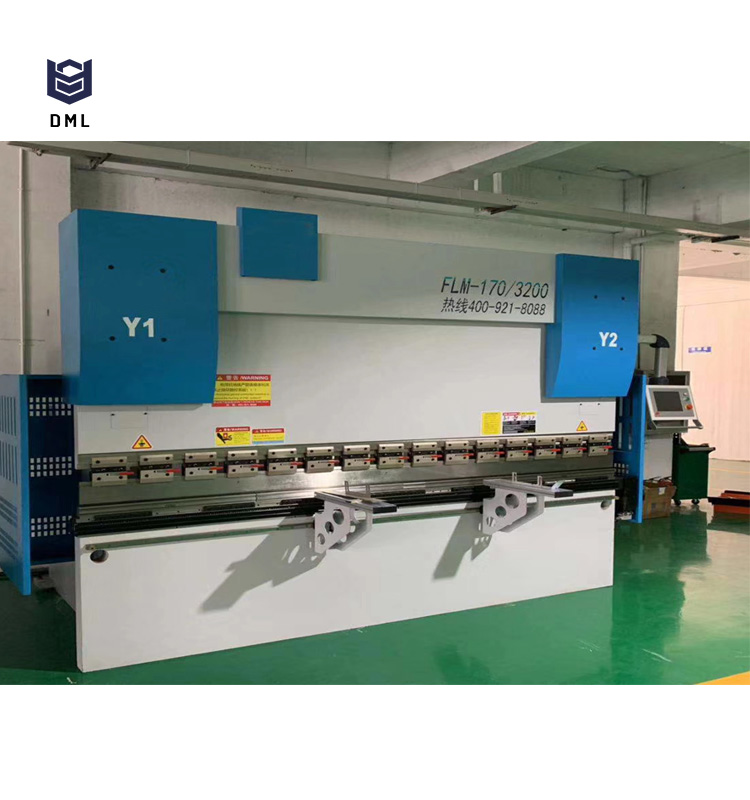 WC67Y-125T/4000 hydraulic press brake sheet bending machine