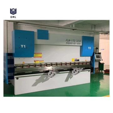 WC67Y-125T/4000 hydraulic press brake sheet bending machine