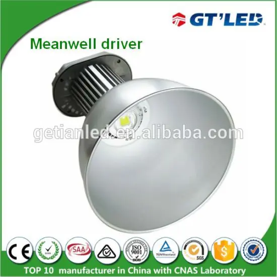 100W led high bay light, warehouse factory industrial led highbay light,5 years warranty