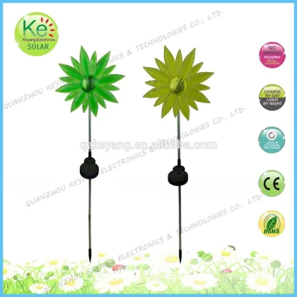 Big flower stree / garden LED solar light