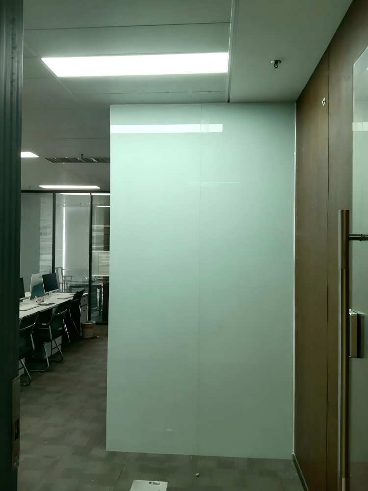 WhiteBlack Back Painted Glass 