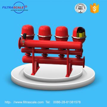 Automatic backflush disc filter