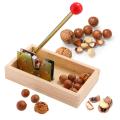 Hawaiian Fruit Manual Macadamia Nut Opener Nut Cracker Machine Walnut Nutcracker Nut Sheller Tool Kitchen Accessories