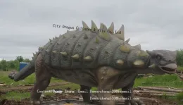Entertainment dinosaur robot