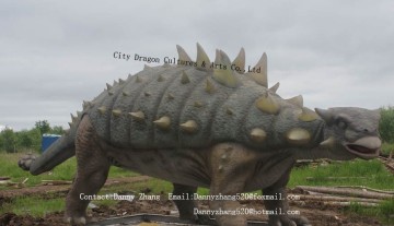 Entertainment dinosaur robot