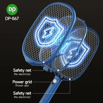 DP Rechargeable Electric Mosquito Killer Bat Swatter