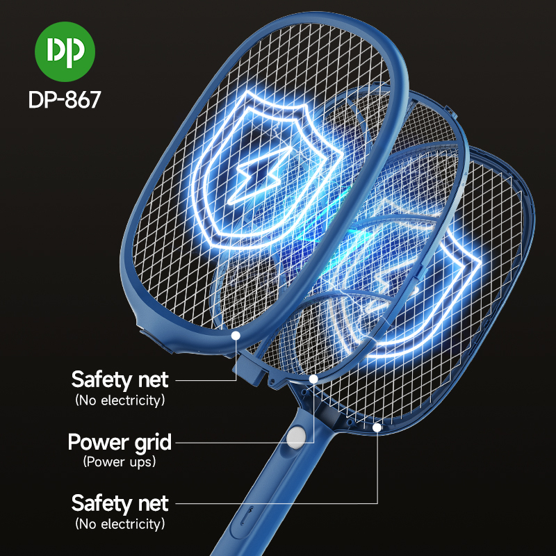 DP Rechargeable Electric Mosquito Killer Bat Swatter