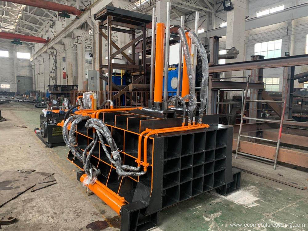 Y82 Hydraulic Cans Pet Bottle Aluminium Profile Baler