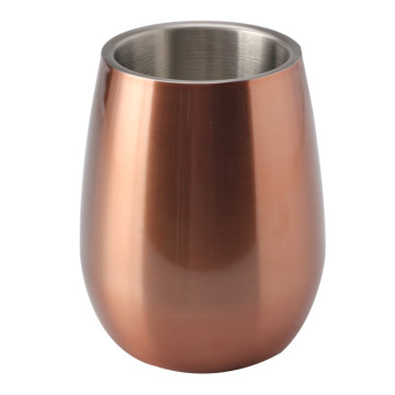 Cooper color stainless steel wine cooler bottle