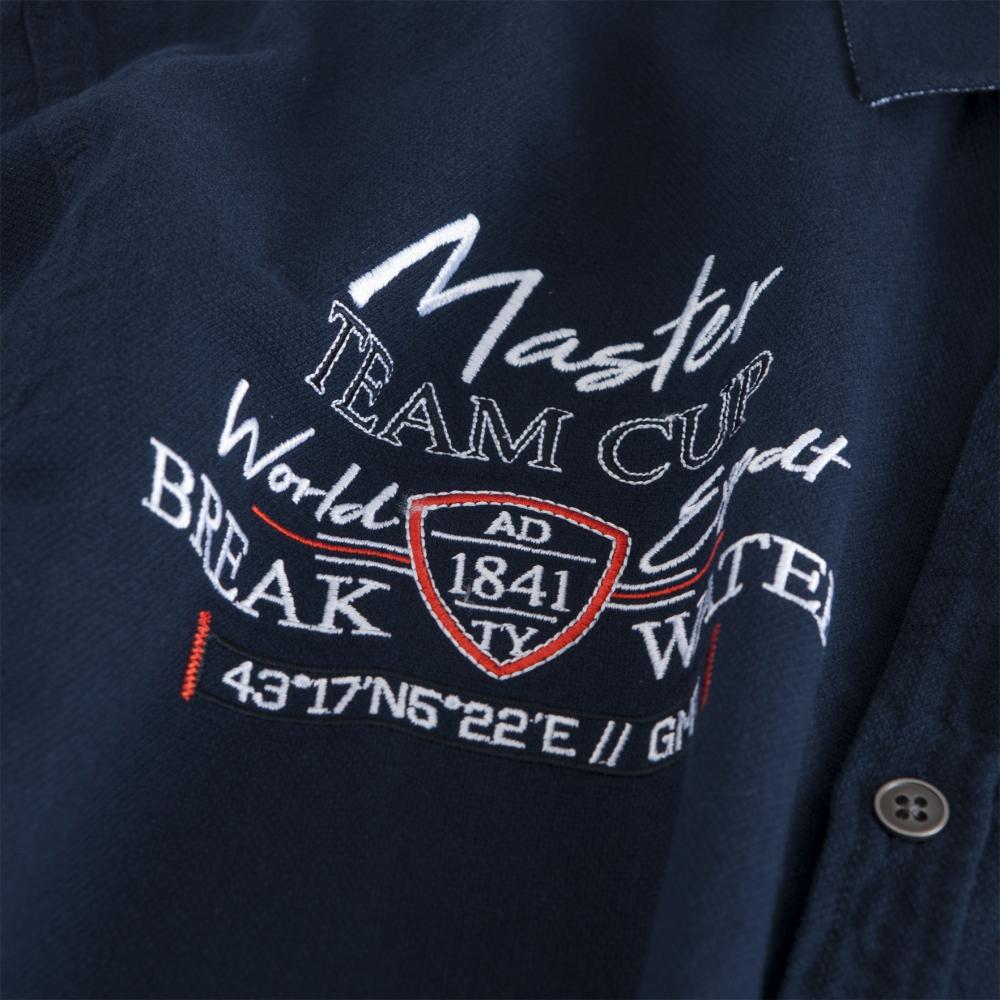 Men's Short Sleeve Embroidered Shirts