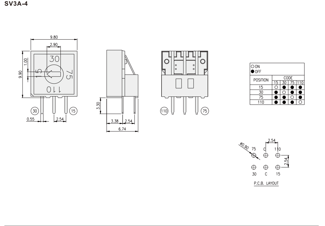 Rotary Coded Switch