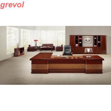 Executive Table with Leather