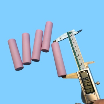 High Temperature Resistant Pink Alumina Ceramic Rod