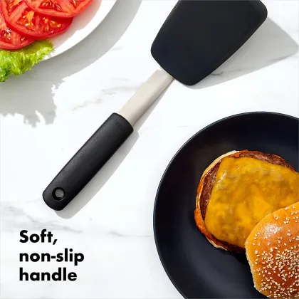 Kitchen Cooking Utensil silicone spatula flipper Cooking tool spatula silicone stainless steel Silicone Spatula