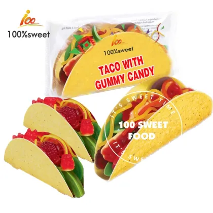 Private Label Mini Gummy Taco Candy