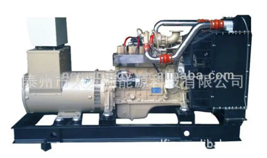 Environment friendly 110KW natural gas power generator low emission