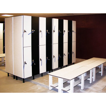 Impact-resistant fireproof changing room locker