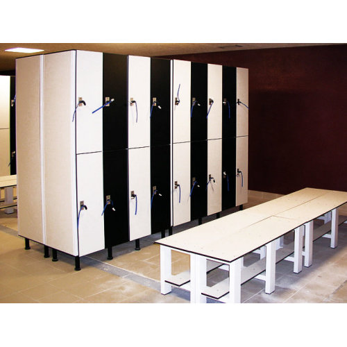 Impact-resistant fireproof changing room locker