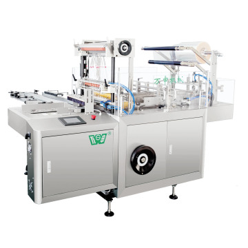 Automatic Horizontal Tobacco Perfume Box Carton Film Cellophane Wrapping Machine