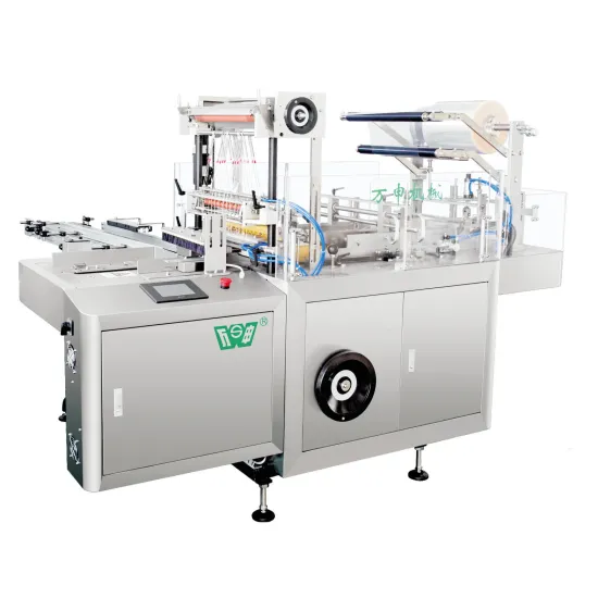 Automatic Horizontal Tobacco Perfume Box Carton Film Cellophane Wrapping Machine
