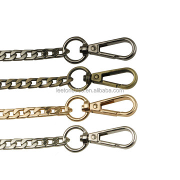 High-Quality Metal Flat Bag Chain in 4 Colors, 120cm x 8mm, Stock Supply