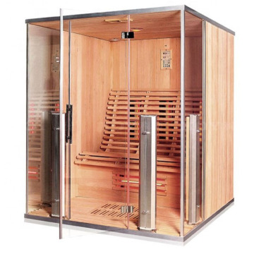 Sauna Sauna per casa interno all&#39;ingrosso a infrarossi sauna a infrarossi per 2 marters