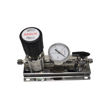 High Quality SS316L Gas Supply Manifolds Regulator Panel System
