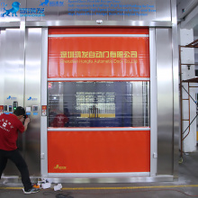 Industrial PVC rapid roll fabric door