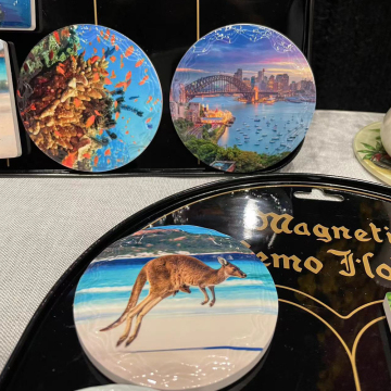 Custom Logo Sublimation Refrigerator Magnets for Picture Printing