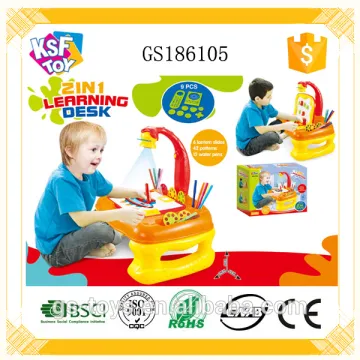 4 In 1 Learning Table Multifunctional Table Lamp Projector Toy
