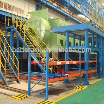 steel stair platform