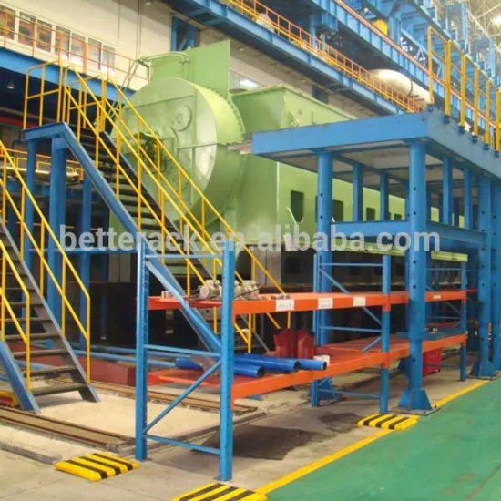 steel stair platform