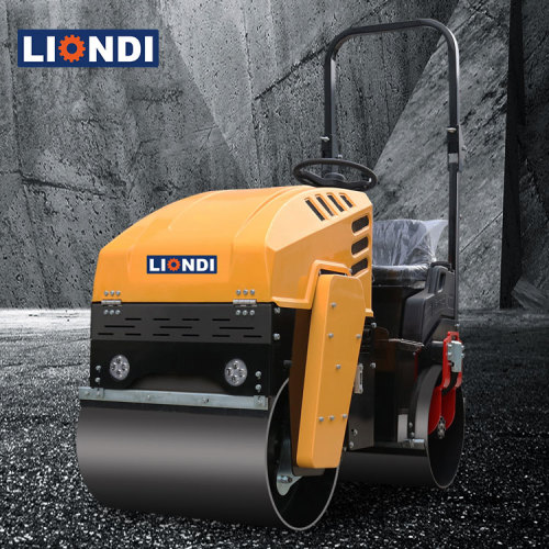 Double Drum Road Roller 1Ton Land Roller DVR-1000 للبيع