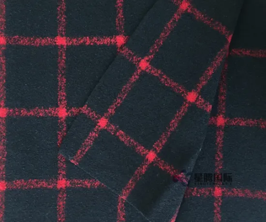 Popular Tartan 650G/M Woolen Suit Fabric