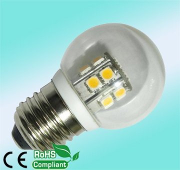 E27 / E26 15pcs SMD 5050 led ball lamp