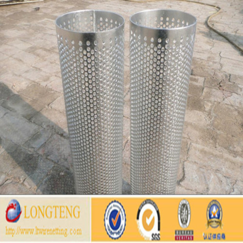 3mm Roll Bending Round Hole Perforated Metal Mesh (LT-013)