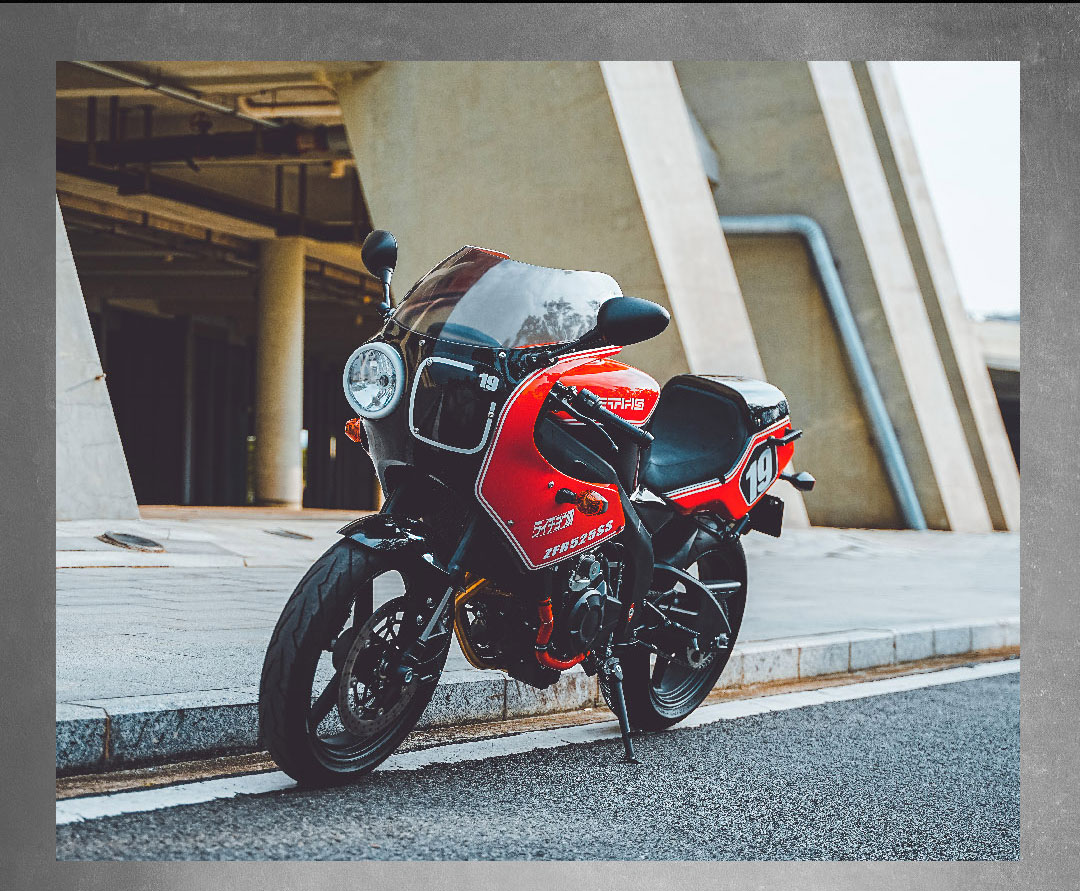 Nouvelle moto ABS à double canal