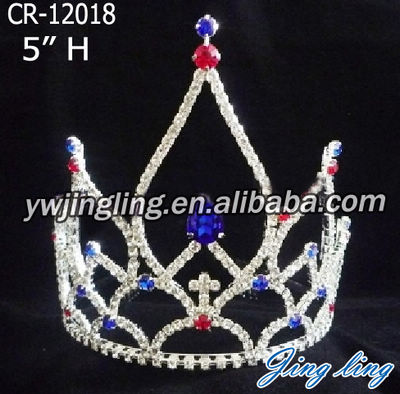 rhinestone crown for sale CR-12018