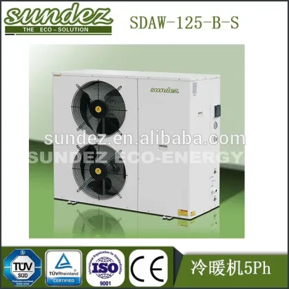 R410A air to water Temperature Master heating /cooling heat pump water chiller 15.4kw