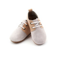 Scarpe Oxford speciali per bambini in pelle di mucca stile caldo