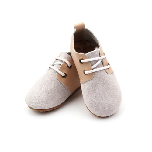 Zapatos Oxford especiales para niños de cuero de vaca estilo caliente