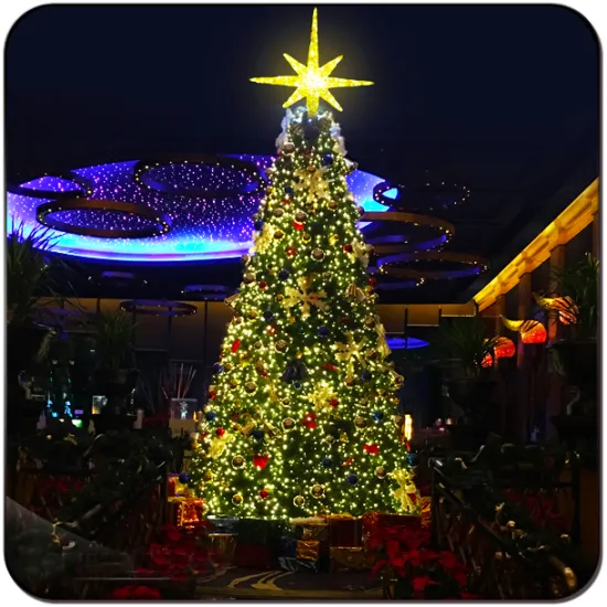 high quality artificial big christmas tree