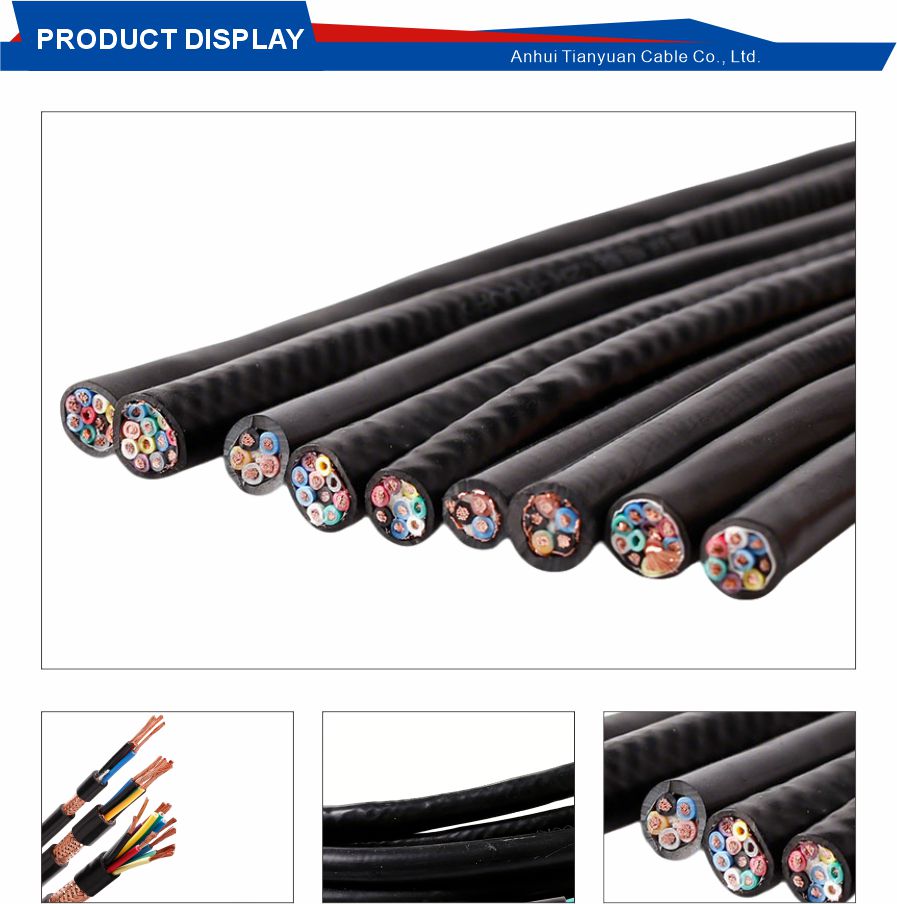 Control flexible wire shielded