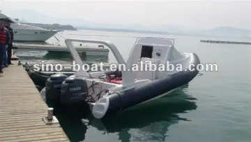7.8m Hypalon inflatable rib boat with fiberglass hull CE (BL780)