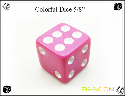 Colorful Dice 16MM