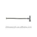 Flexible braided hose/knitted hose with stainless steel wire