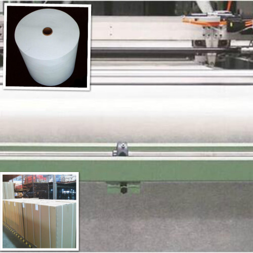 Gelamineerde composiet filterpapierrolmedia