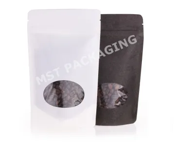 White Kraft Paper Compostable Biodegradable Bags