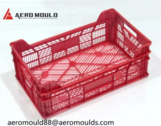 15 years old plastic injection mould maker for crate