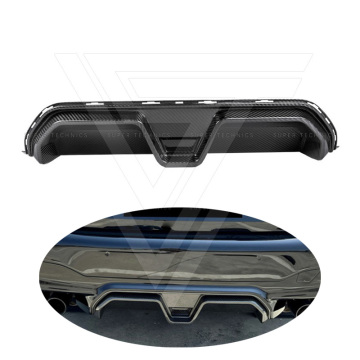 CS Style Carbon Fiber Back Lip Spoiler για BMW 5 Σειρά F90 M5 2017-2021